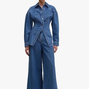 Ronny Kobo Women's Denim June Jacket size M worn 3x